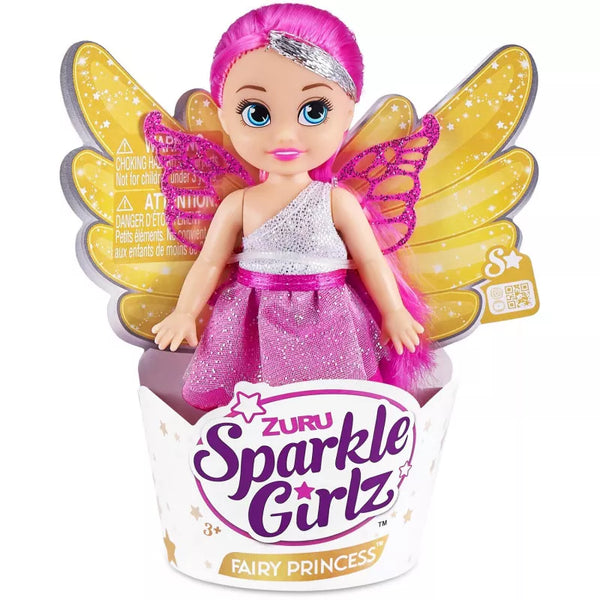 Sparkle Girlz 4.7" Fairy Cupcake Doll, Assorted