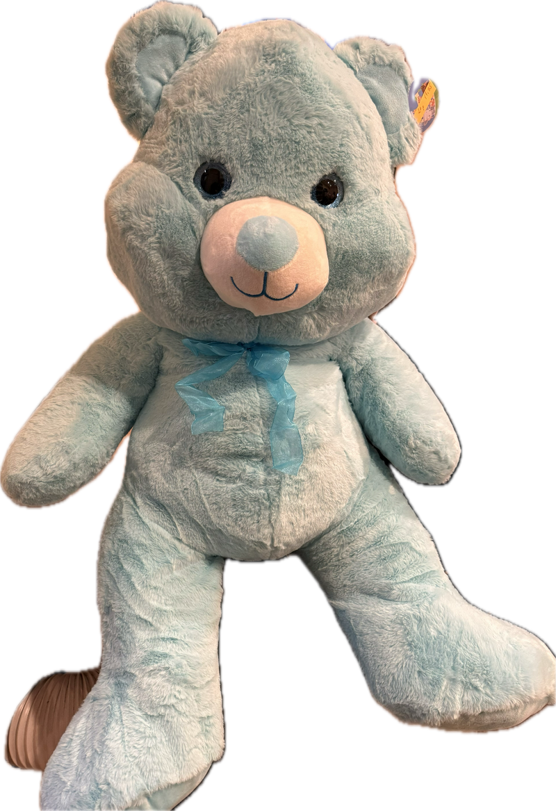 Plush Toy 36'' Bear with Ribbon