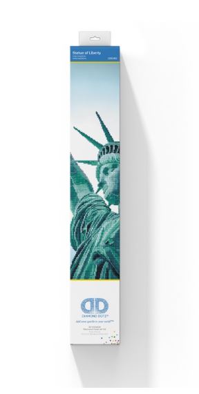 Diamond Dotz Kit for Adults Statue Of Liberty Intermediate Diamond Painting - sctoyswholesale