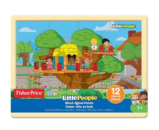 Little People 12 Piece Wood Jigsaw Puzzle - sctoyswholesale