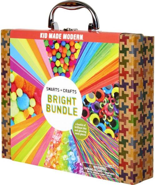 Smarts & Crafts Craft Supply Library Art & Craft Kit 1057 Pieces for Boys & Girls, Kids & Teens