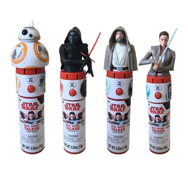 Star Wars The Last Jedi Real Sound Talker Candy Toy - sctoyswholesale