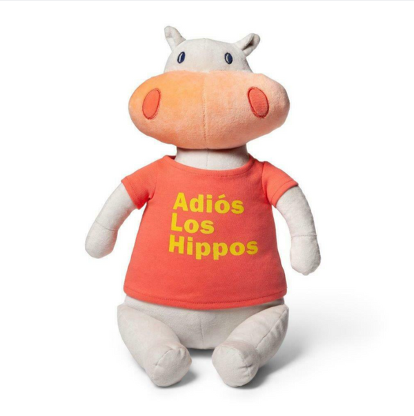 ADIOS LOS HIPPOS Pillowfort Plush Toy - sctoyswholesale