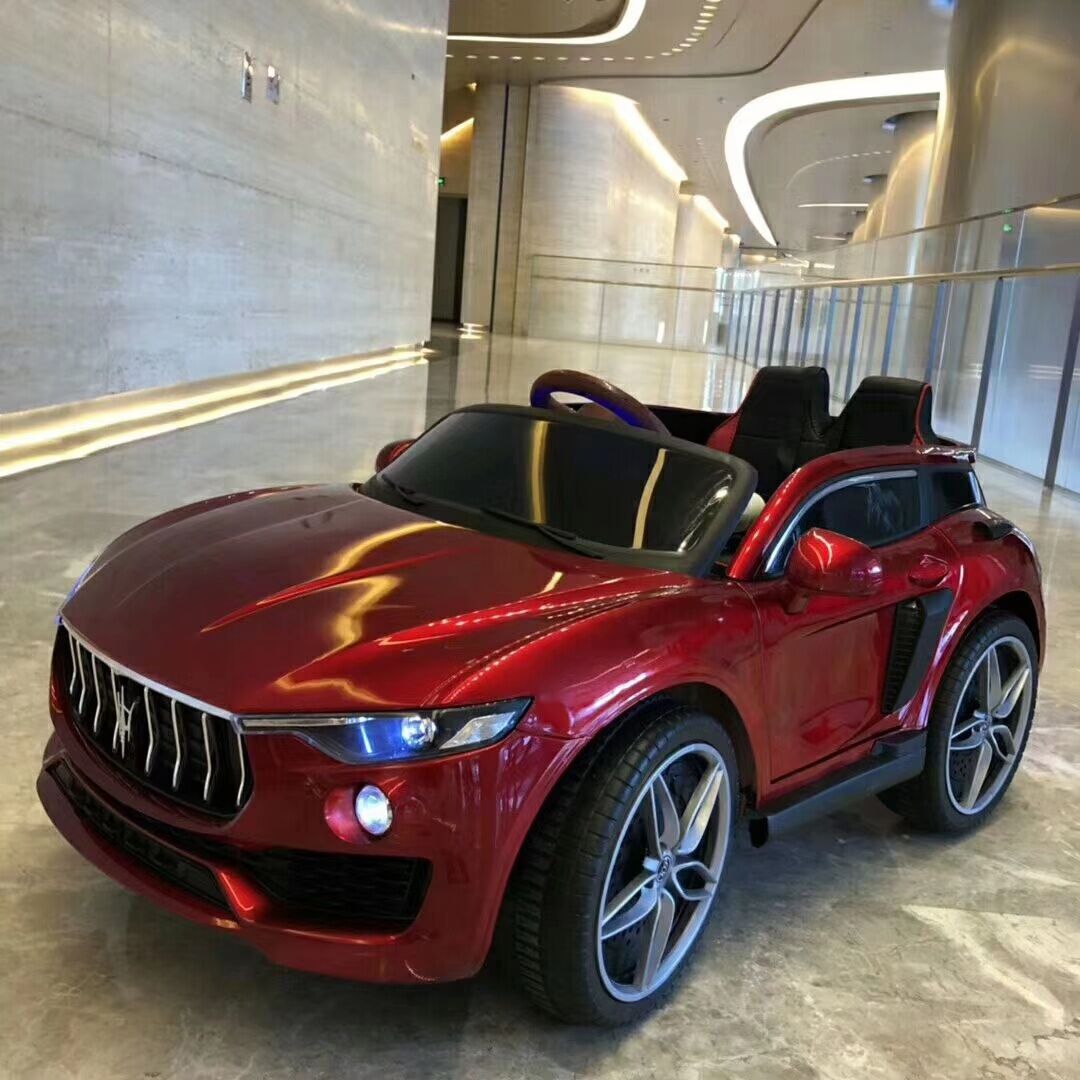 Electric Ride-On Car 12V for Kids Licensed Maserati Ghibli with Remote Control