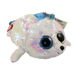Purse, TY Fashion Flippy Sequin - ICY the Seal (8 inch) - sctoyswholesale