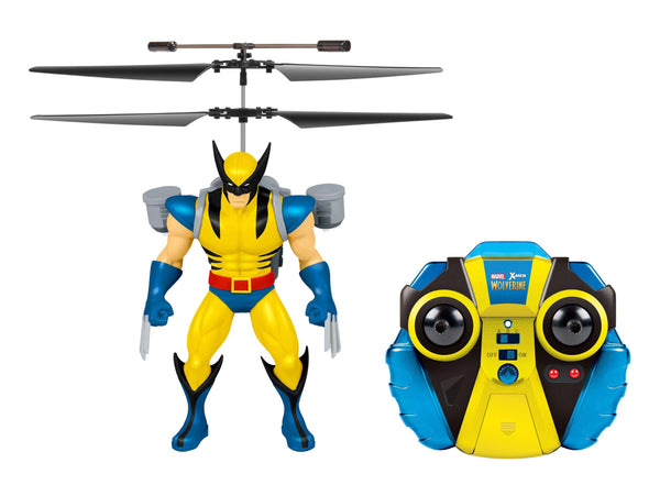 Marvel X-Men Wolverine 2CH Jetpack Flying Figure IR Helicopter - sctoyswholesale