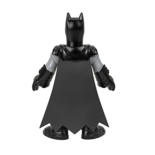 Imaginext DC Super Friends Batman Xl Toy 10-Inch Poseable Figure for Pretend Play Ages 3+ Years, Caped Crusader