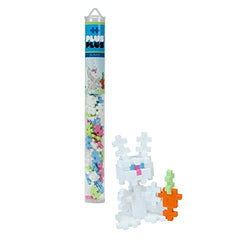 PLUS PLUS – Mini Maker Tube – Easter Bunny – 70 Piece, Construction Building STEM | STEAM Toy, Interlocking Mini Puzzle Blocks for Kids - sctoyswholesale