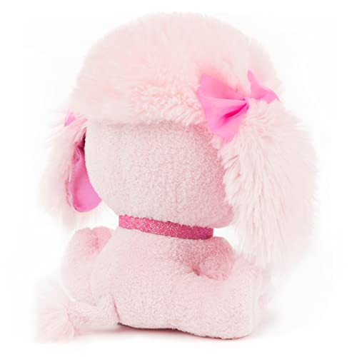 GUND P.Lushes Designer Fashion Pets Pinkie Monroe Poodle Premium Stuffed Animal Soft Plush, Pink, 6” - sctoyswholesale
