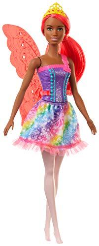 Barbie Dreamtopia Fairy Doll 12-Inch, with Pink Hair and Wings