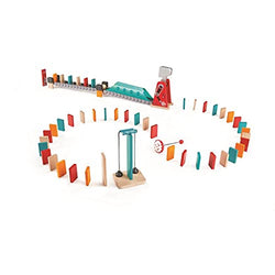 Domino, Hape Mighty Hammer | Double -Sided Wooden Ball Domino Set