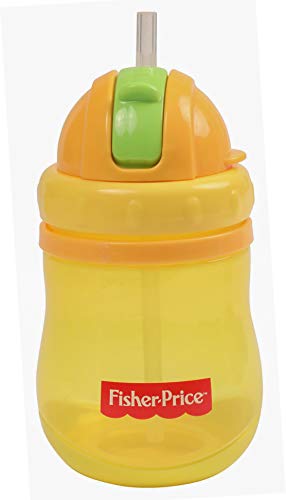Fisher Price Unisex Baby 14 Oz Single Pack Pop Up Straw Sipper Cup - sctoyswholesale