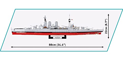 COBI Historical Collection: World War II Warships HMS Hood - sctoyswholesale