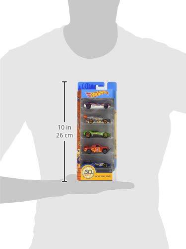 HOT WHEELS 50th Track Stars 5-pack - sctoyswholesale