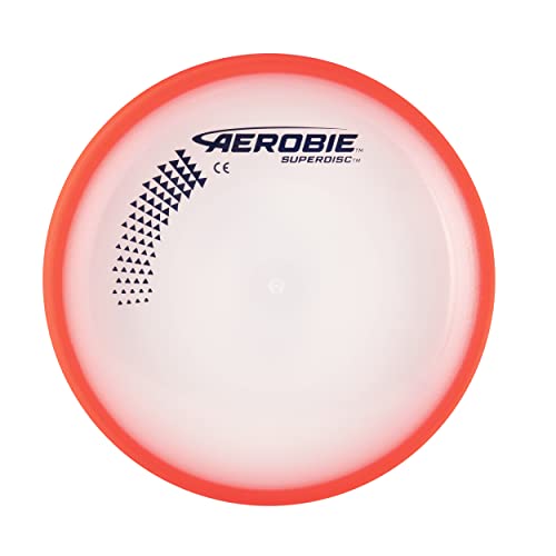 Aerobie 6061442 Superdisc Outdoor Flying Disc - Red - sctoyswholesale