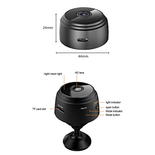 A9 1080P Magnetic Battery Powered Mini WiFi Camera - Faxon