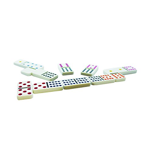 Double 12 Dominoes Tin, TCG Toys Classic Games - Be The First to Win! Great for Boys and Girls Over Age 7