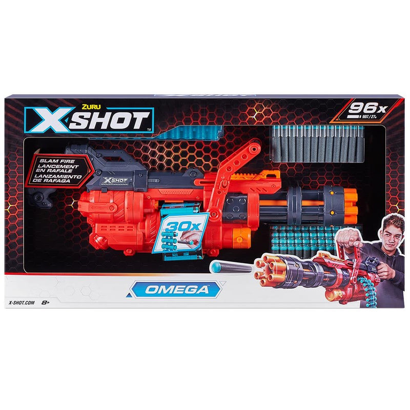 ZURU X-Shot Omega Soft Dart Blaster Gun