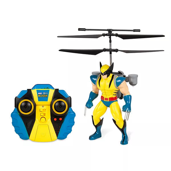 Marvel X-Men Wolverine 2CH Jetpack Flying Figure IR Helicopter - sctoyswholesale