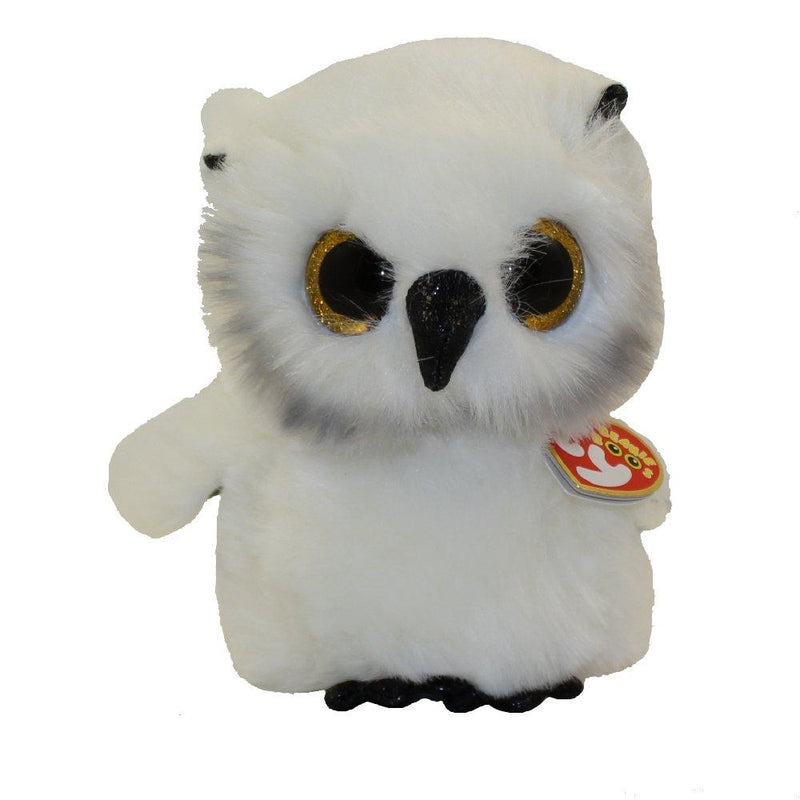 Plush Austin Owl Beanie Boo - sctoyswholesale