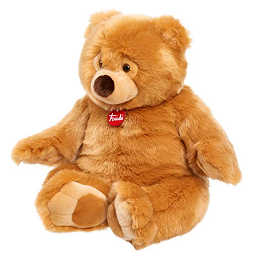 Premium Italian Designed Trudi Ettore Giant Teddy Bear, Big 22-inch Plush, Brown Bear, Kids Toys for Ages 3 Up by Just Play