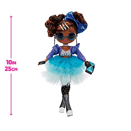 LOL Surprise OMG Present Surprise Fashion Doll Miss Glam with 20 Surprises, Birthday Inspired, 5 Fashion Looks, Accessories,Toys for Girls Boys Ages 4 5 6 7+ Years Old,Multicolor