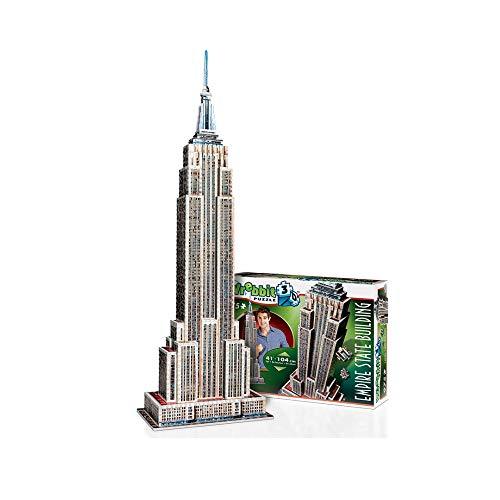 Wrebbit 3D 2007 Empire State Building 3D Jigsaw Puzzle (975-pieces)