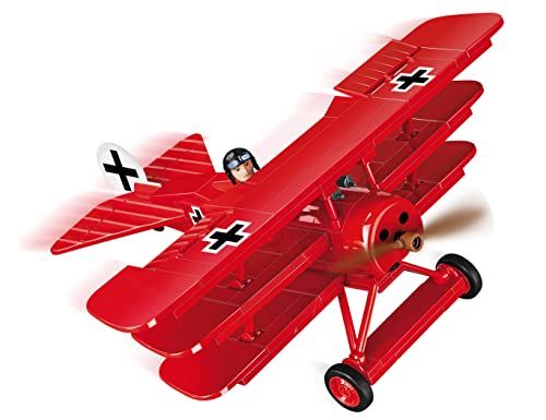 COBI Historical Collection: The Great War Fokker DR.1 Red Baron Plane - sctoyswholesale