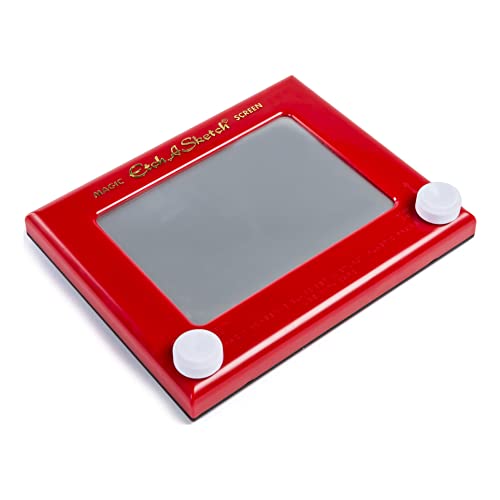 Etch A Sketch, Classic Red Drawing Toy with Magic Screen, for Ages 3 and Up  799916403578