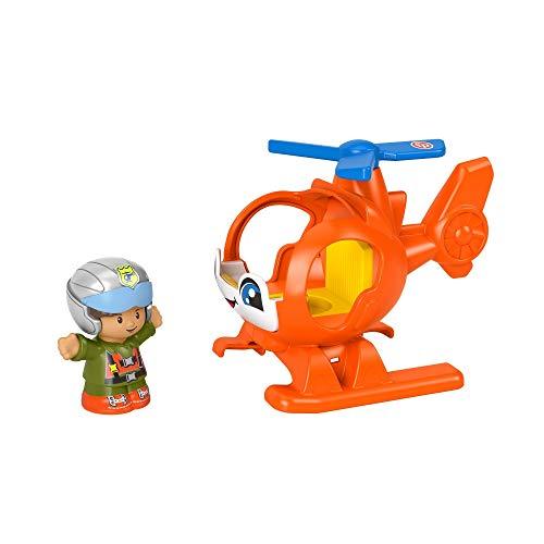 Fisher-Price Little People Helicopter Toy Vehicle and Figure Set - sctoyswholesale