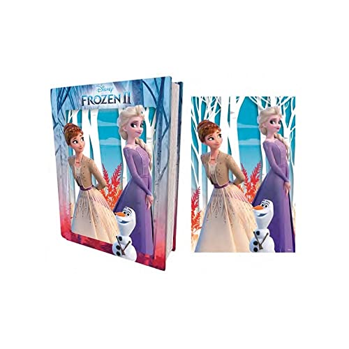 Prime 3D Disney Pixar Frozen Elsa Anna and Olaf Lenticular Book Puzzle 300 Pieces, Multicoloured