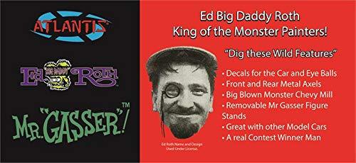 Mr Gasser Ed Big Daddy Roth Model kit Atlantis White – StockCalifornia