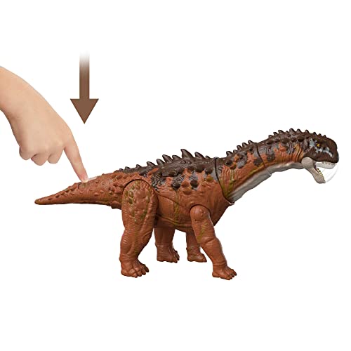 Jurassic World Dominion Massive Action Ampelosaurus Dinosaur Action Figure with Motion and Sound