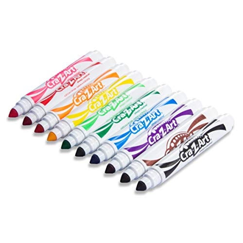 Cra-Z-Art Classic Multicolor Broad Line Washable Markers, 10 Count, Back to  School Supplies
