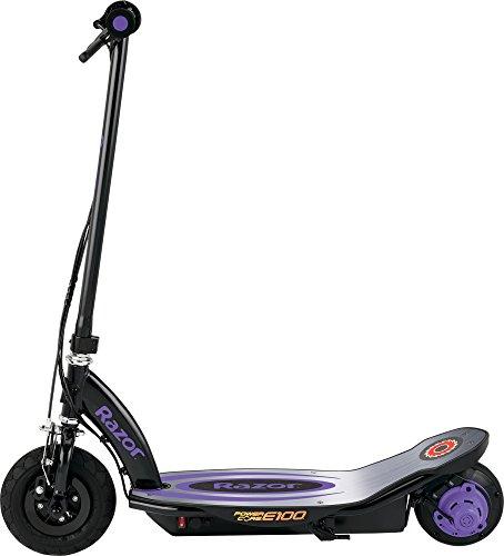 Razor Power Core E100 Electric Scooter - Aluminum Deck - Purple - sctoyswholesale