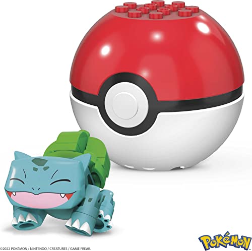 Mega Construx Pokemon Bulbasaur Construction Set, Building Toys for Kids