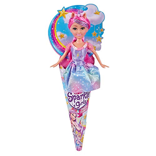 ZURU Sparkle Girlz Cone Unicorn Princess Doll
