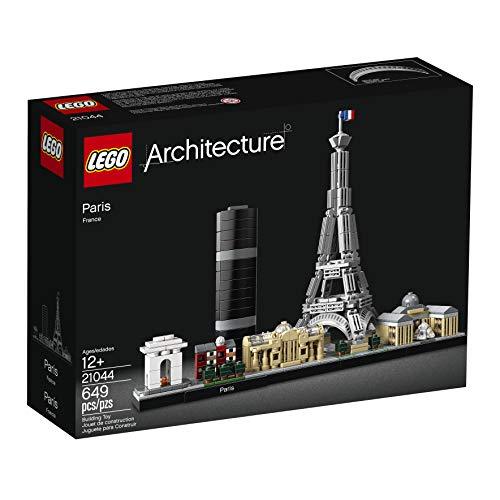 LEGO Architecture Skyline Collection 21044 Paris Skyline Building Kit With Eiffel Tower Model and other Paris City Architecture (649 Pieces) - sctoyswholesale