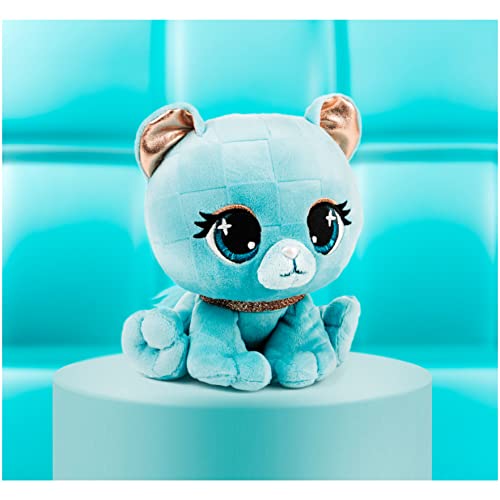 GUND P.Lushes Designer Fashion Pets Audrey Park Panther Premium Stuffed Animal Soft Plush, Blue, 6” - sctoyswholesale