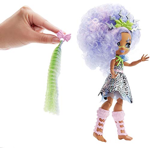 Cave Club Bashley Doll  Poseable Prehistoric Fashion Doll with Dinosaur Pet and Accessories - sctoyswholesale