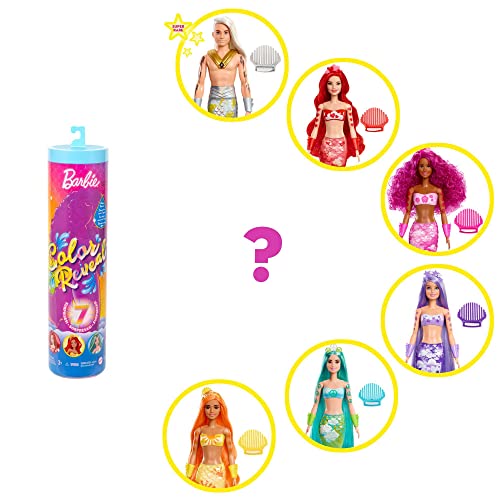 Barbie Color Reveal Doll with 7 Surprises, Color Change and Accessories,  Ice Cream Series – StockCalifornia