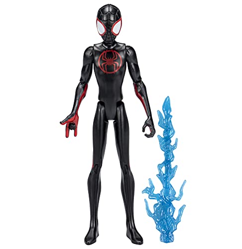 Marvel Spider-Man Across The Spider-Verse Miles Morales, 6-Inch-Scale Action Figure with Web Accessory