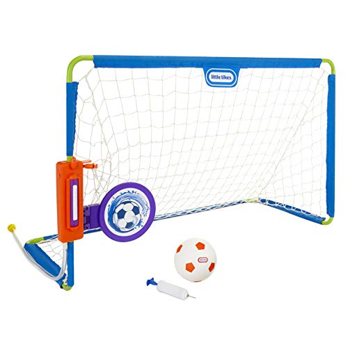 Little Tikes 2-in-1 Water Soccer/Football Sports Game with Net, Ball & Pump