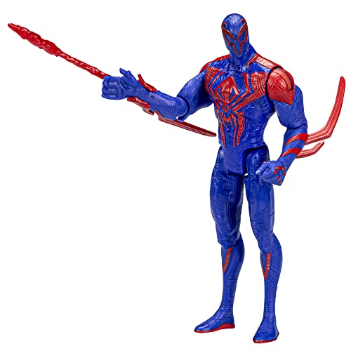 Marvel Spider-Man: Across The Spider-Verse Spider-Man 2099 Toy, 6-Inch-Scale Action Figure, Super Hero Toys