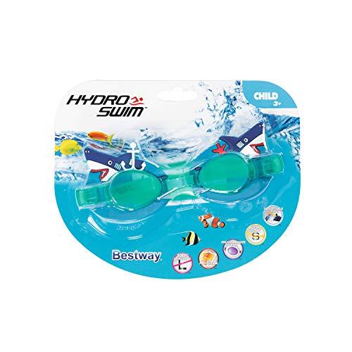 Hydro-Swim Bestway Character Kids Goggles, Shark - sctoyswholesale