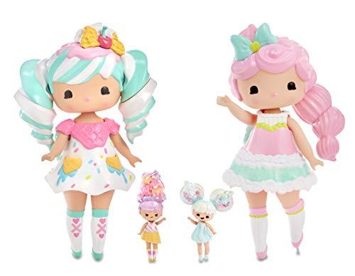 Secret Crush Surprise Large & Small Dolls - Sundae Swirl, Winnie Wafflecone Candy-Themed Hammer, Heart-Shaped Display Case for Storage & A Stand, Beads & Lanyard for DIY Jewelry - Kids Ages 3+ - sctoyswholesale