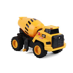 CatToysOfficial, CAT Construction 11.5" Power Haulers Cement Mixer, Realistic Lights & Sounds, Motion Drive Technology, Working Features, and Interactive Play for Ages 3+