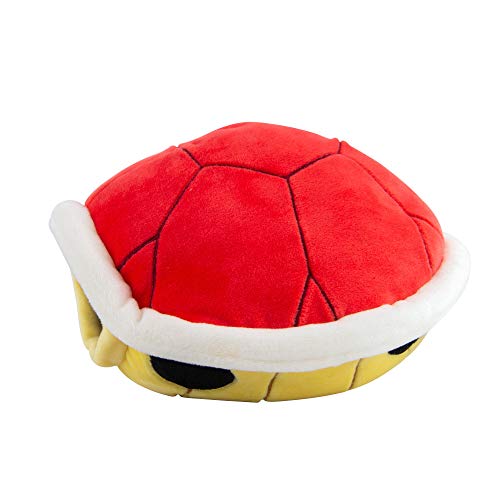 Club Mocchi-Mocchi- Mario Kart Plush - Red Shell Plushie - Squishy Mario Plushies - Plush Collectible Mario Toys, 6 inch
