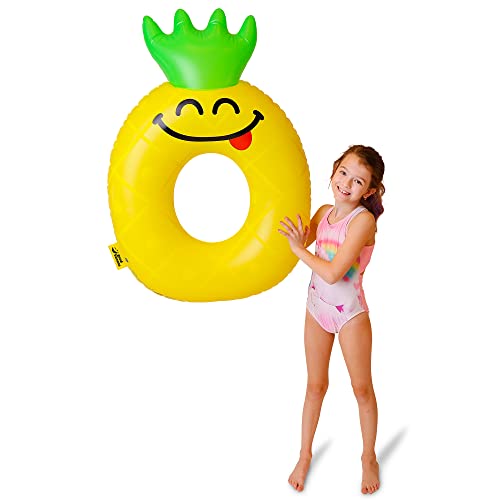 Good Banana: Pineapple Pool Floatie - Kids Inflatable, Pool & Water Toy