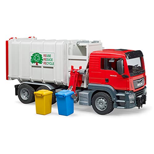 Bruder Toys Man TGS Side Loading Garbage Truck - sctoyswholesale